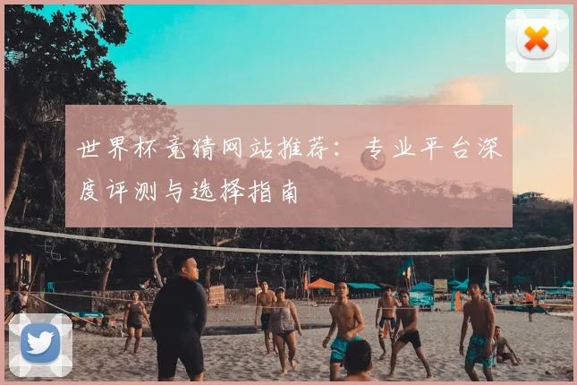 世界杯竞猜网站推荐：专业平台深度评测与选择指南